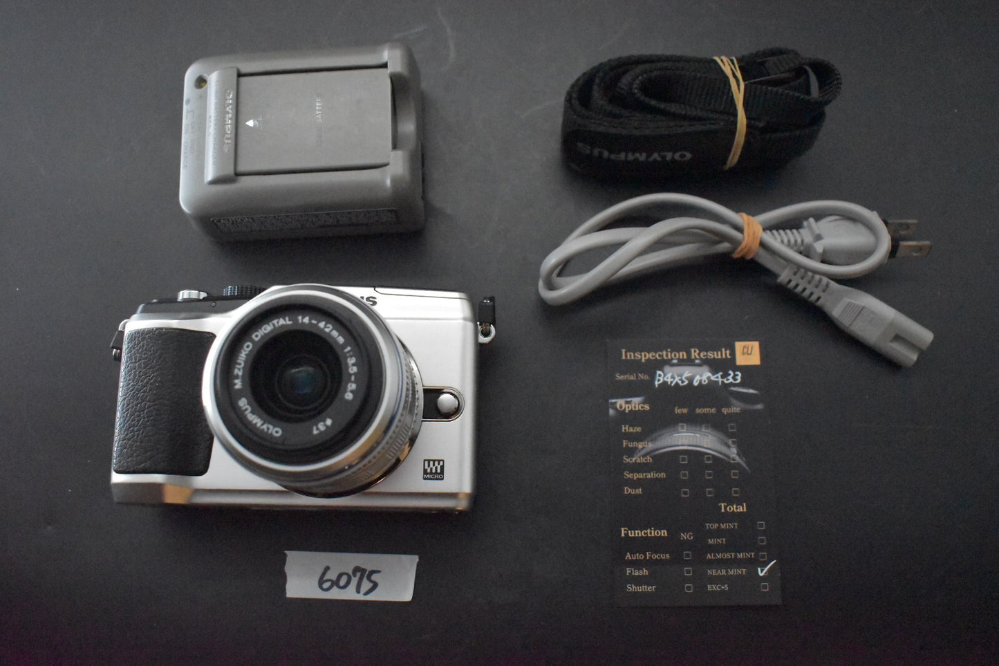 [1 Yr Warranty] Olympus PEN E-PL2 Digital Camera Body with Lens Silver 6075