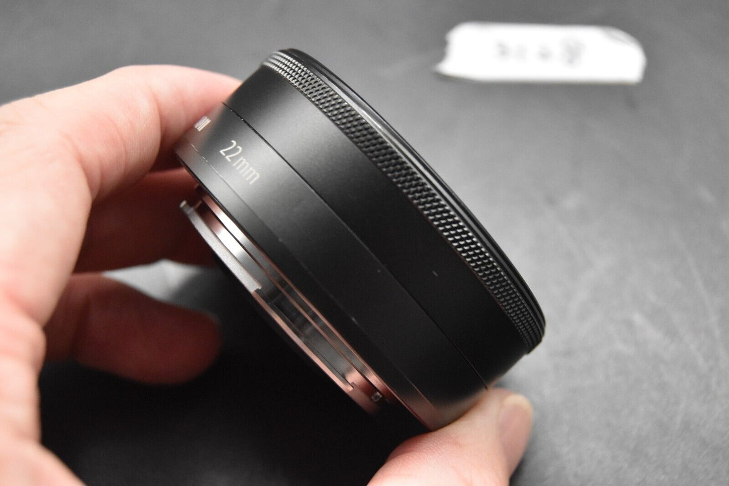 Canon EF-M 22mm f/2 STM Lens for EOS M EF-M Mount Black [MINT] 4922
