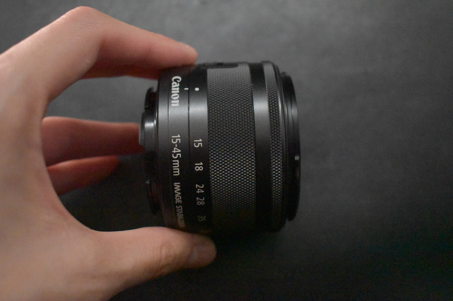 [1 Yr Warranty] Canon EF-M 15-45mm f/3.5-6.3 IS STM Black Lens From Japan 6664