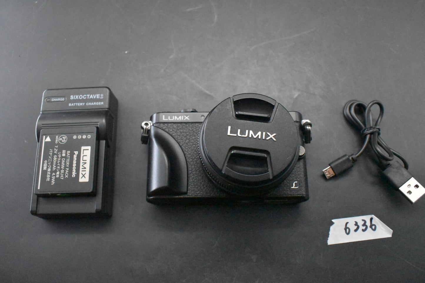 [1 Yr Warranty] English OK! Panasonic LUMIX DMC-GM1 Digital Camera Black  6336