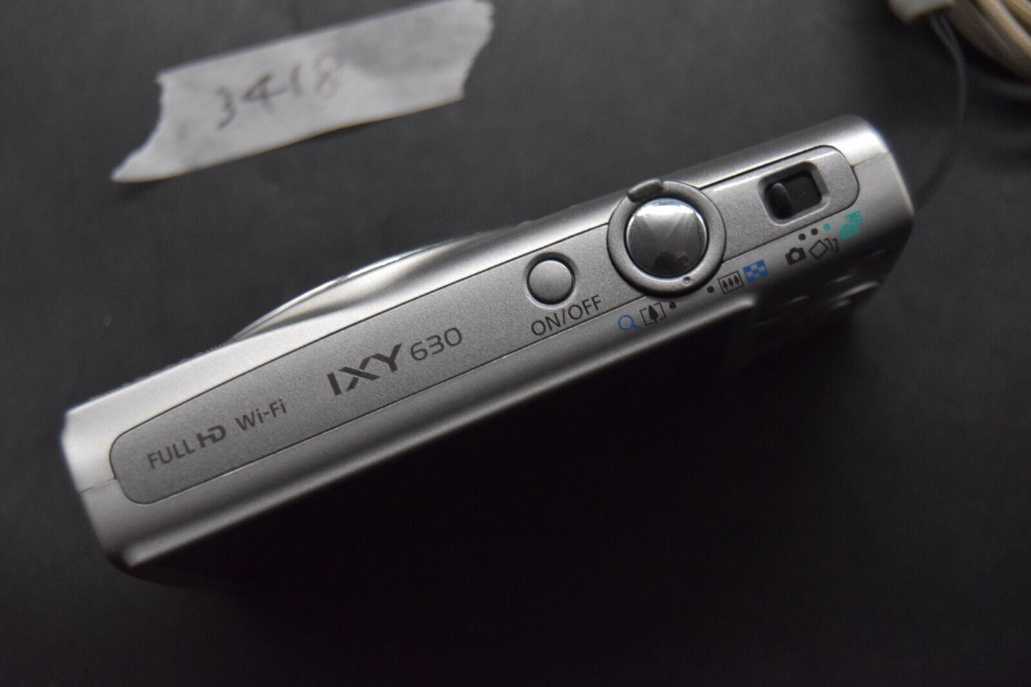 Canon IXY 630 Powershot Silver Digital Camera 12x zoom From JAPAN 【MINT-】 3418