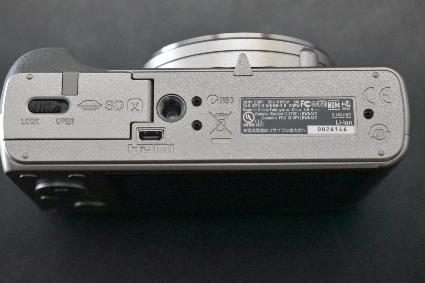 [1 Yr Warranty] SONY Cyber-Shot DSC-HX50V 20.4MP 30X Zoom Digital Camera 6212