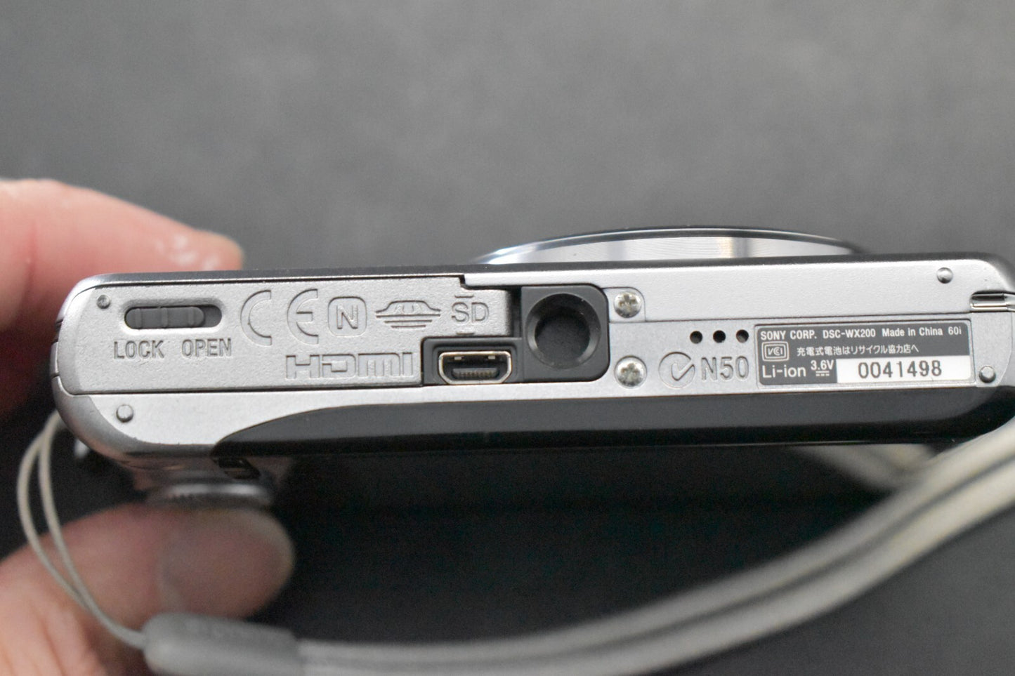 [1 Yr Warranty] SONY Cybershot DSC-WX200 Digital Camera 18.2MP Silver JAPAN 6262