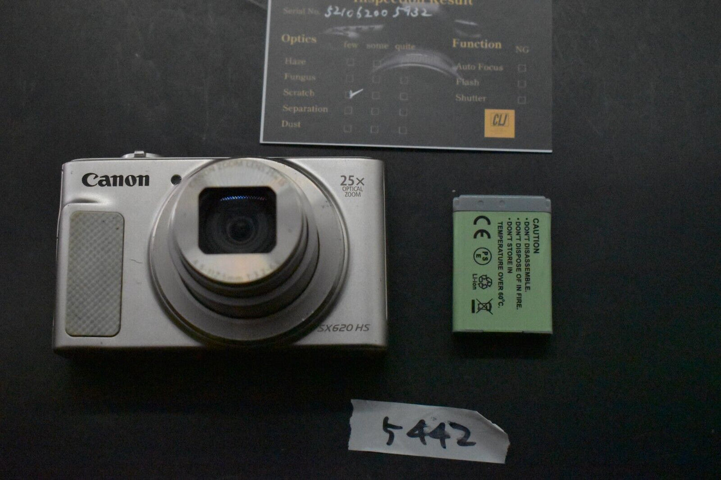 Canon PowerShot SX620 HS Point and Shoot Digital Camera Silver [NEAR MINT] 5442