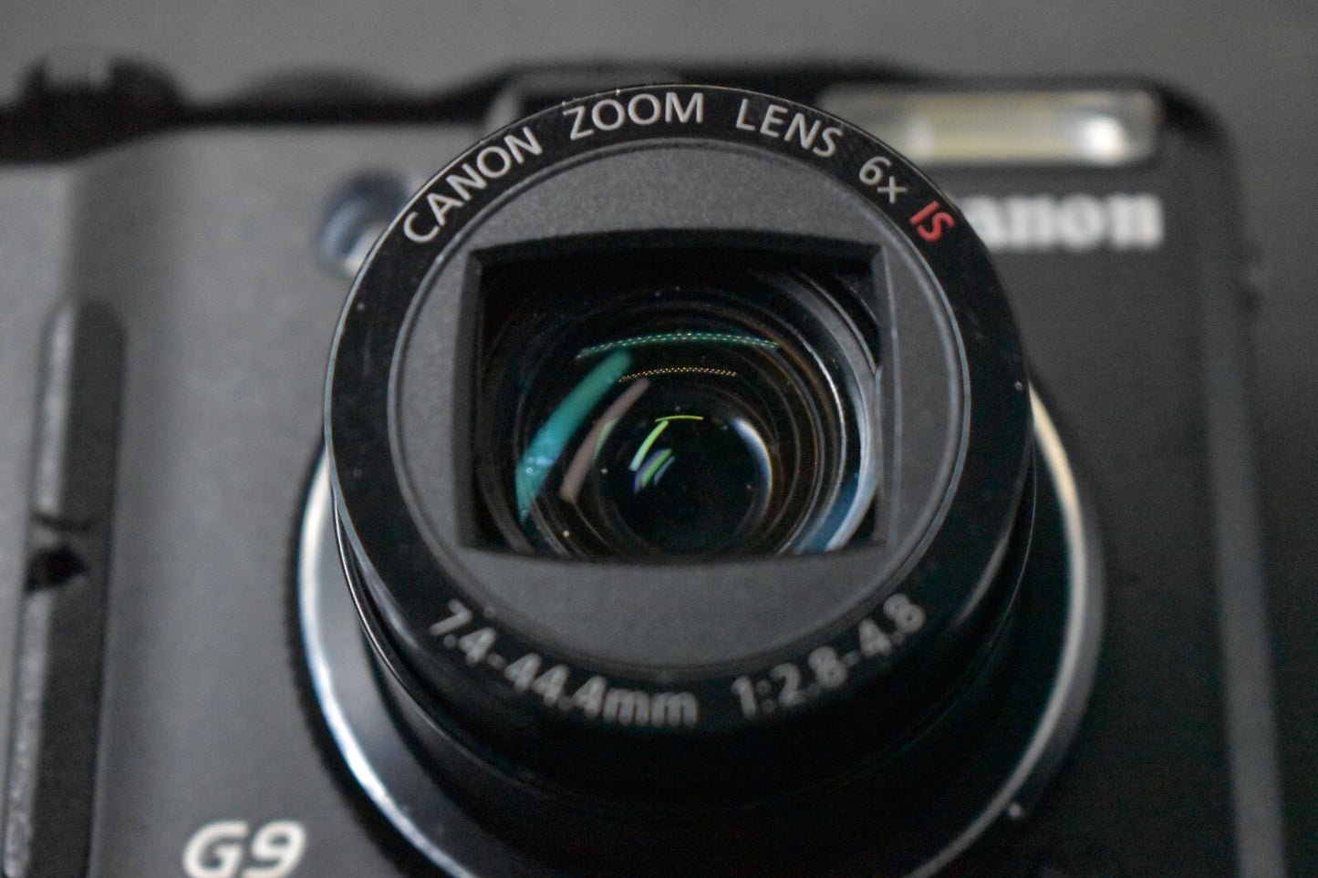 [1 Yr Warranty] Canon PowerShot G9 Black 12.1MP Digital Camera 6x zoom 6560