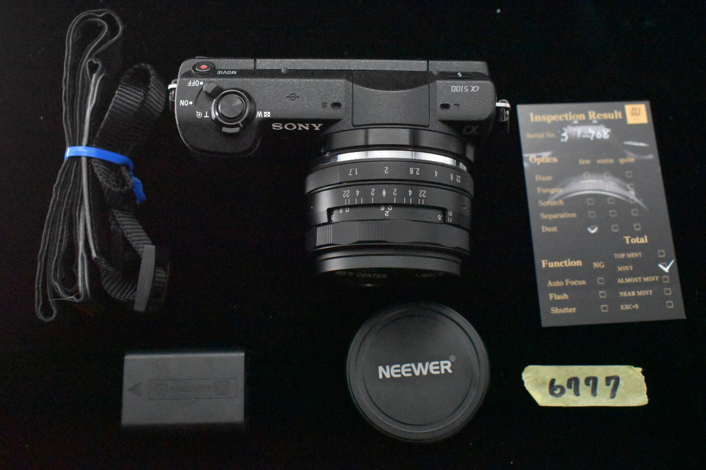 [1 Yr warranty] Sony Alpha a5100 Mirrorless Digital Camera with Lens Black 6777