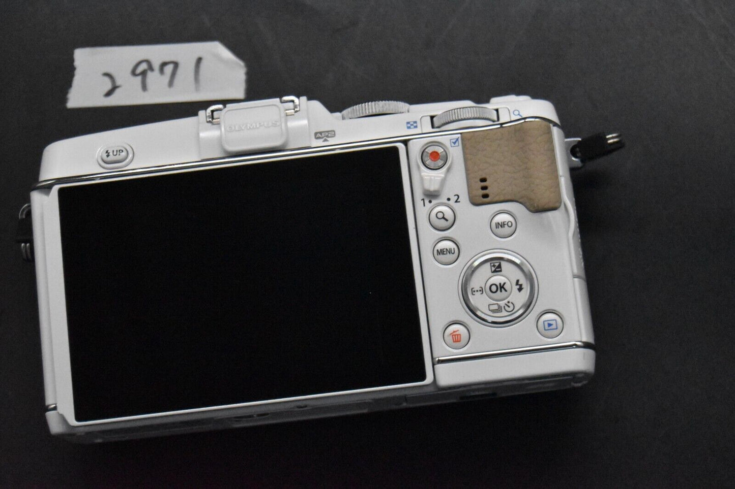 Olympus PEN E-P5 White Body  From JAPAN 【ALMOST MINT SC 534】 #2971