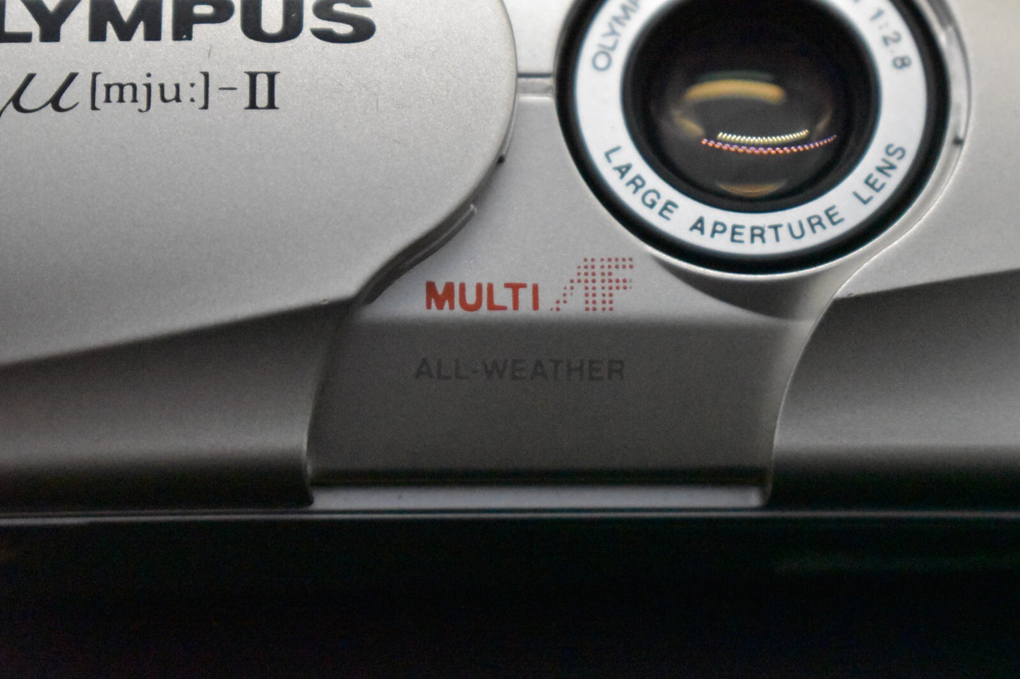 [1 Yr Warranty] Olympus μ mju II 35mm F2.8 Point & Shoot Film Camera Japan 6530