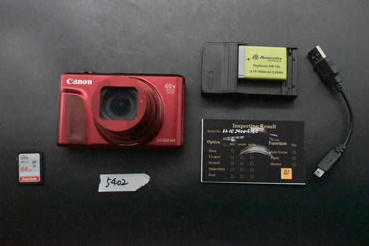Canon PowerShot SX720 HS 20,3 megapixel fotocamera digitale rossa dal...