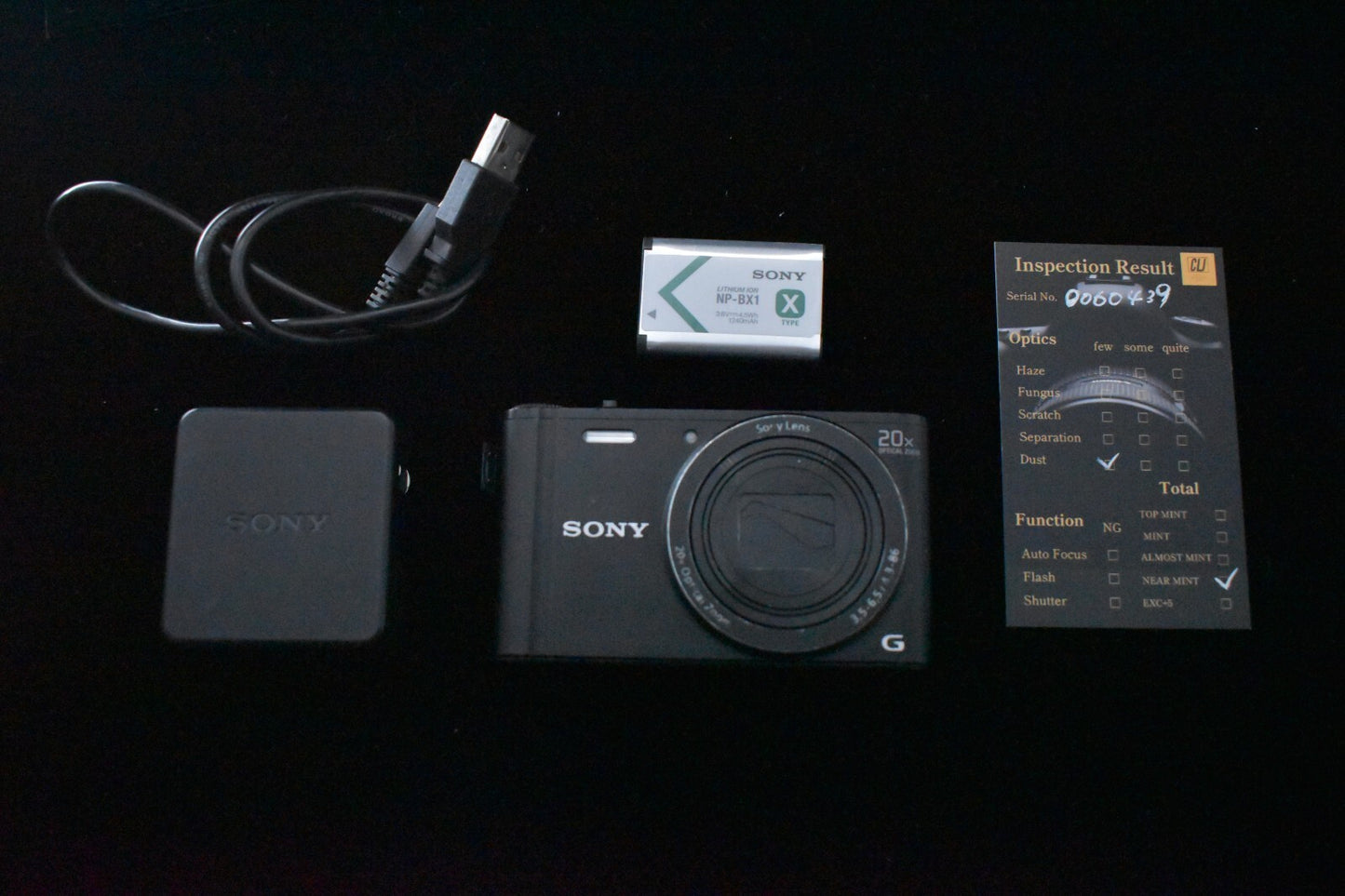 [1 Yr Warranty] Sony Cyber-Shot DSC-WX350 18.2MP Digital Camera Black 6682