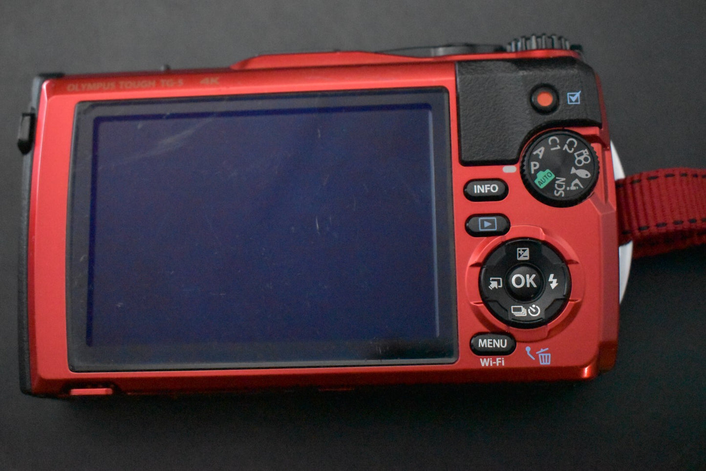 [1 Yr Warranty] OLYMPUS Tough TG-5 Red Waterproof Digital Camera JAPAN 6149