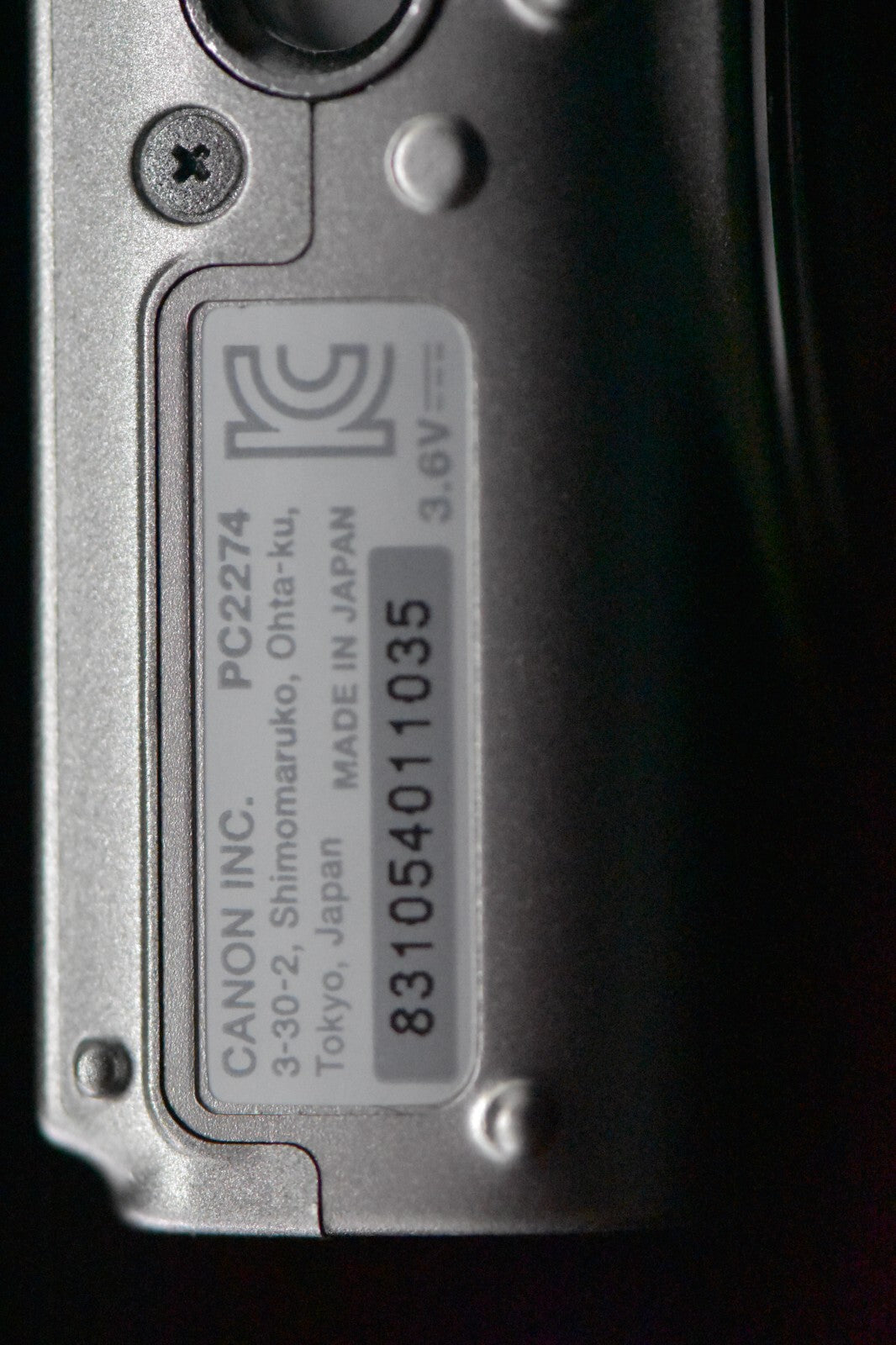 [1Yr Warranty] Canon IXY 650 PowerShot Elph 360 HS Digital Camera Silver 6780