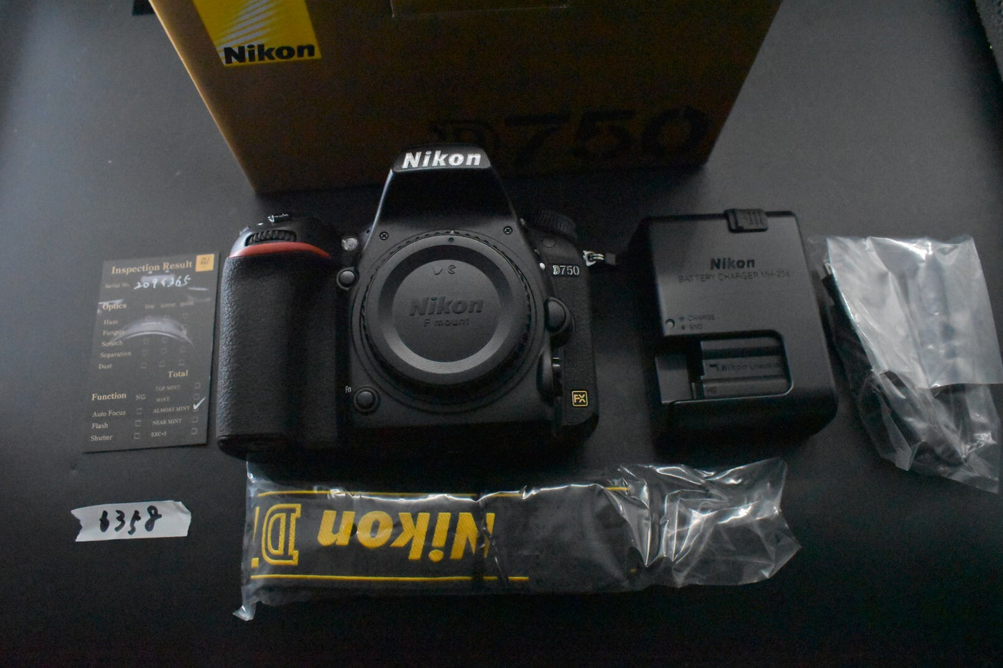 [1 Yr Warranty] Nikon D750 24.3MP DSLR Digital SLR Camera Body 6358