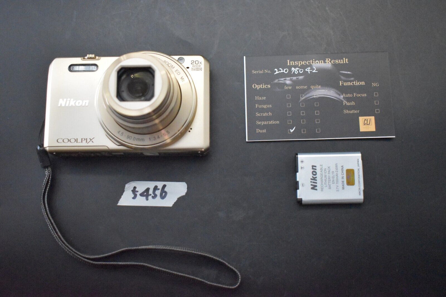 [1 Yr warranty] Nikon COOLPIX S7000 Gold 16.0MP 20x Compact Digital Camera 5456