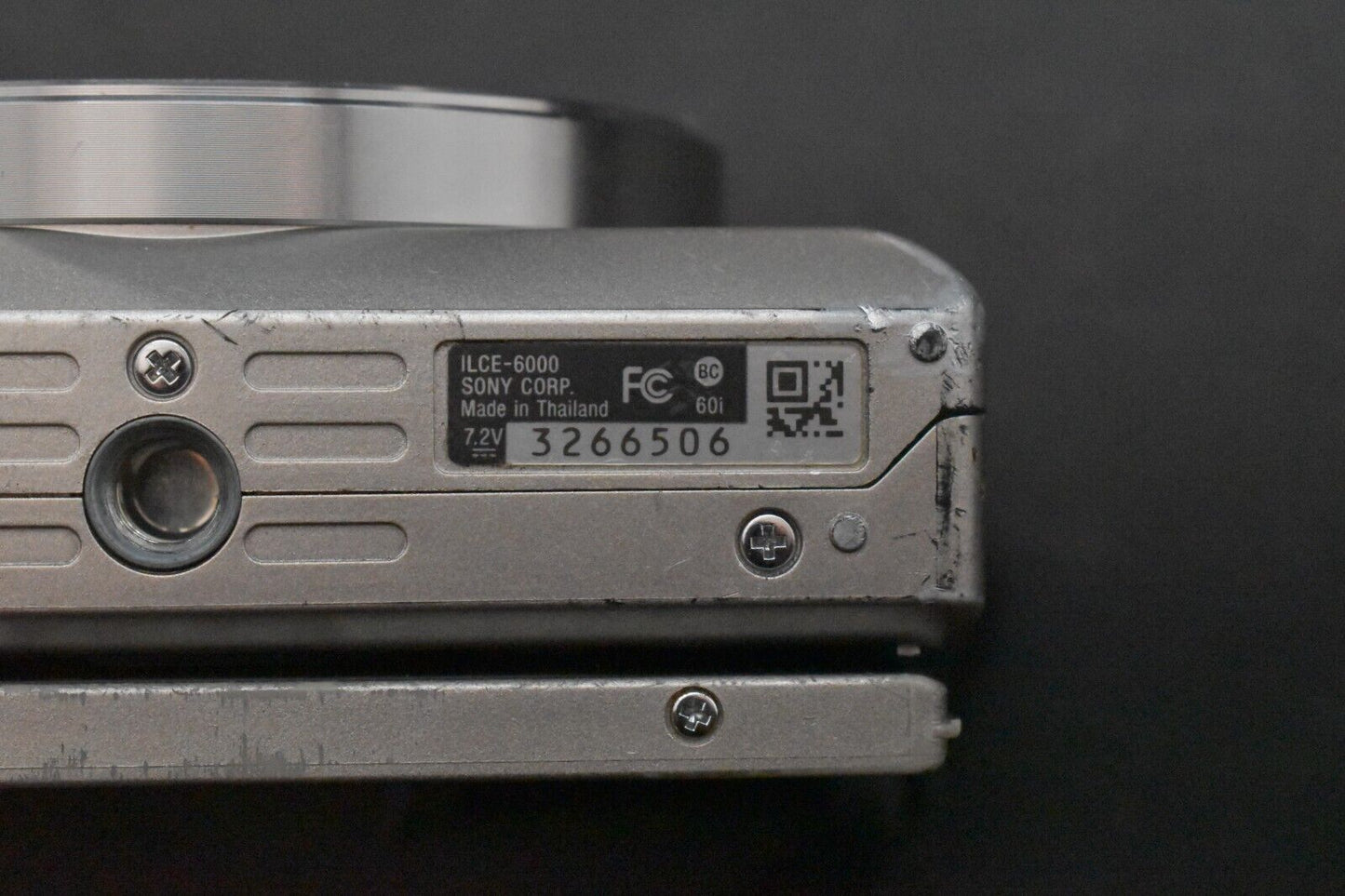 Sony alpha a6000 Digital Mirrorless Camera with Lens Silver [N MINT] 5368-5371