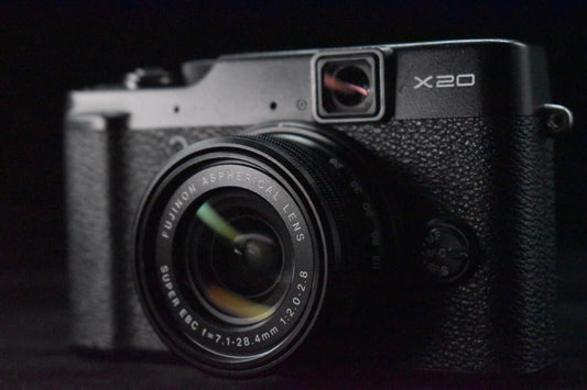 FUJIFILM X20 Compact Digital Camera Black Fuji X Series [ALMOST MINT] #5390