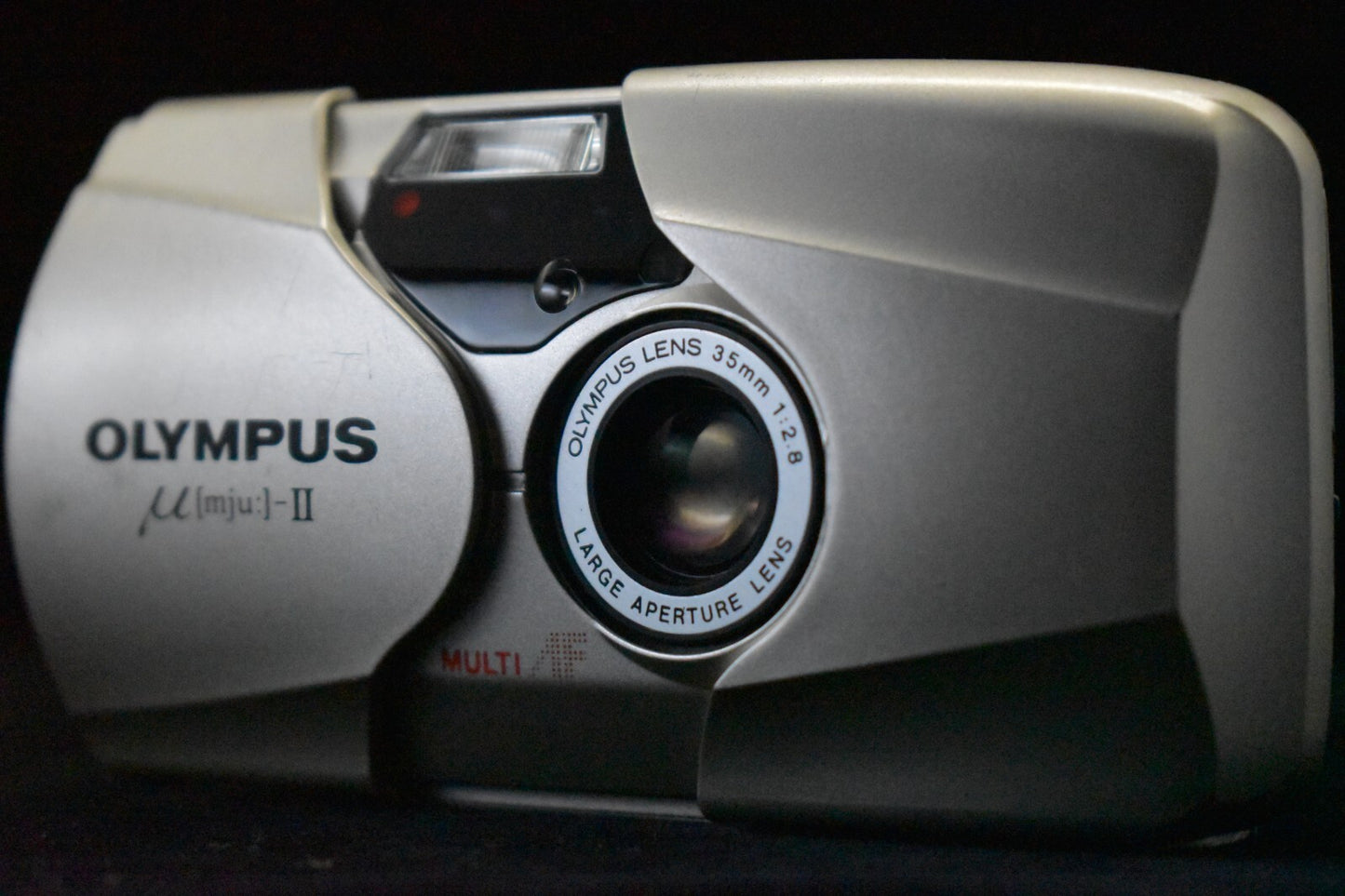 [1 Yr Warranty] Olympus μ mju II 35mm F2.8 Point & Shoot Film Camera Japan 6530