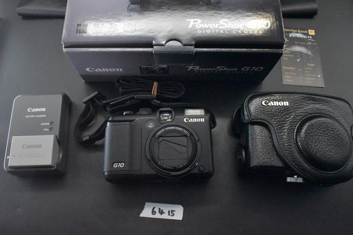 [1 Yr warranty] Canon PowerShot G10 Point and Shoot Digital Compact Camera 6415
