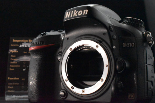 [1 Yr warranty] Nikon D610 DSLR Digital SLR Full Frame Camera Used 6328