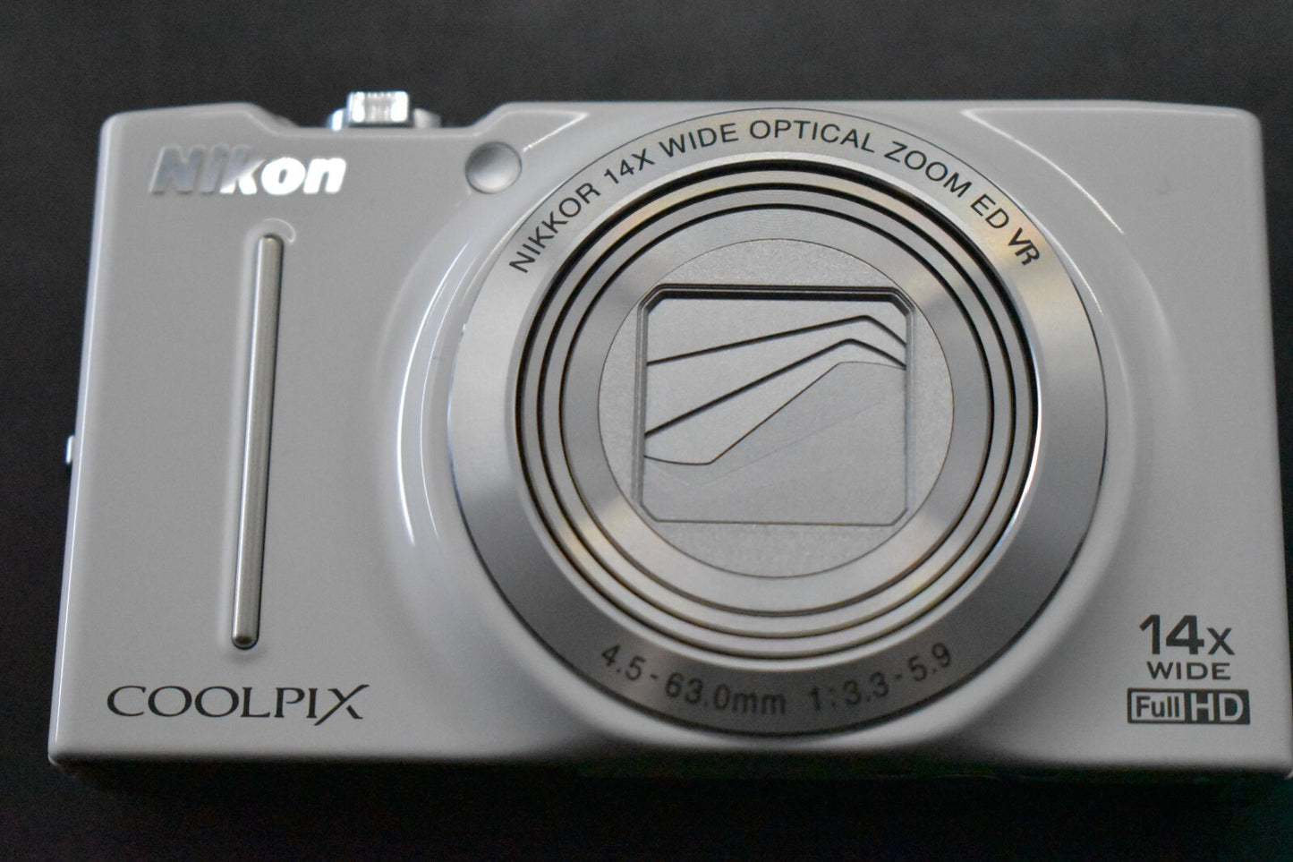 [1 Yr Warranty] Nikon COOLPIX S8200 White Digital Camera Compact Japan 6586