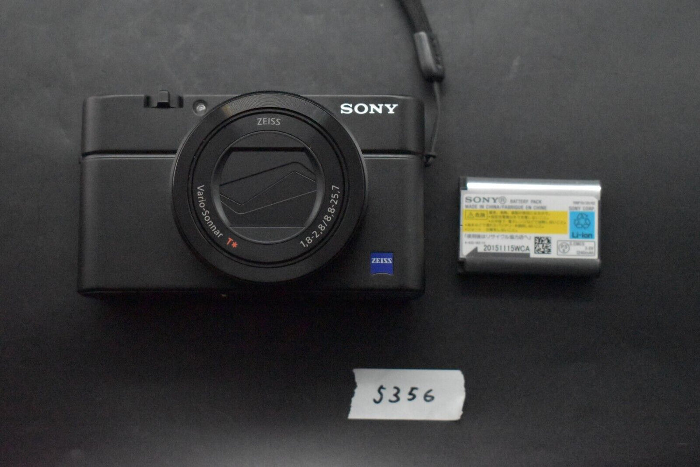 [1 Yr Warranty] Sony CyberShot DSC-RX100 III M3 Point Shoot Digital Camera 6819