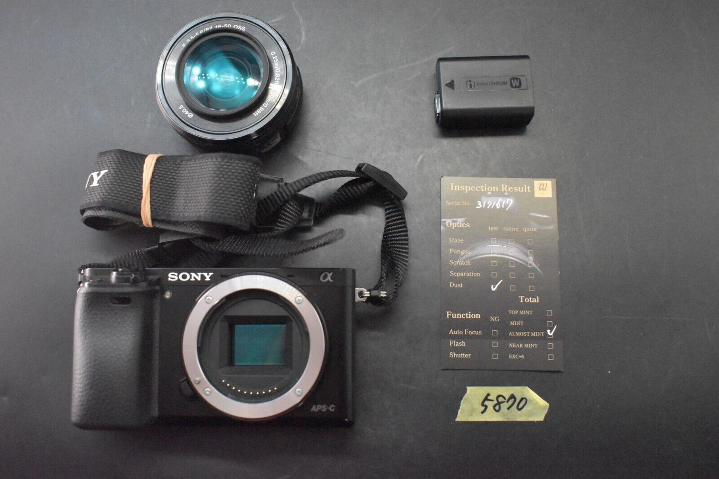 [1 Yr Warranty] Sony alpha a6000 Digital Mirrorless Camera with Lens Black 5870