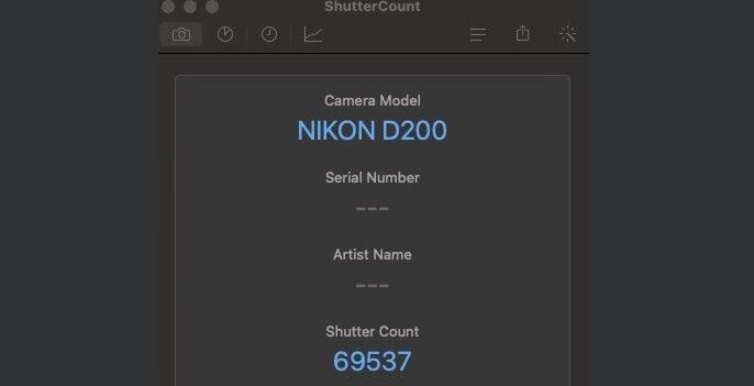 Nikon D200 10.2MP Digital SLR Camera Black Body Battery JAPAN 【MINT- SC 69537】