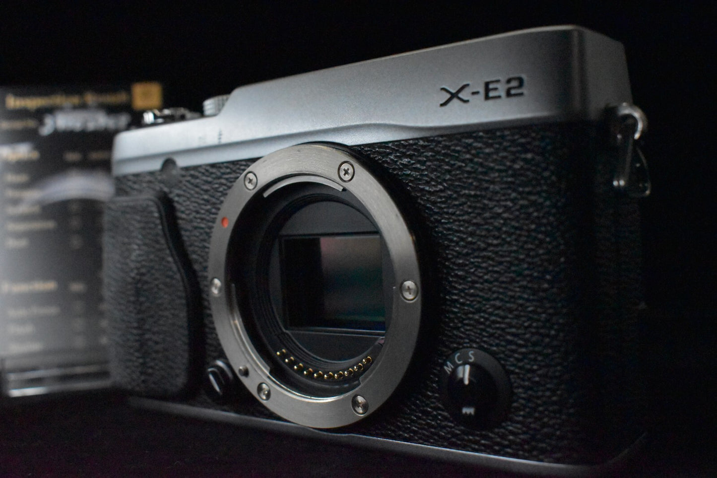 [1 Yr warranty] Fujifilm Fuji X-E2 Mirrorless Digital Camera Silver  Used 6222