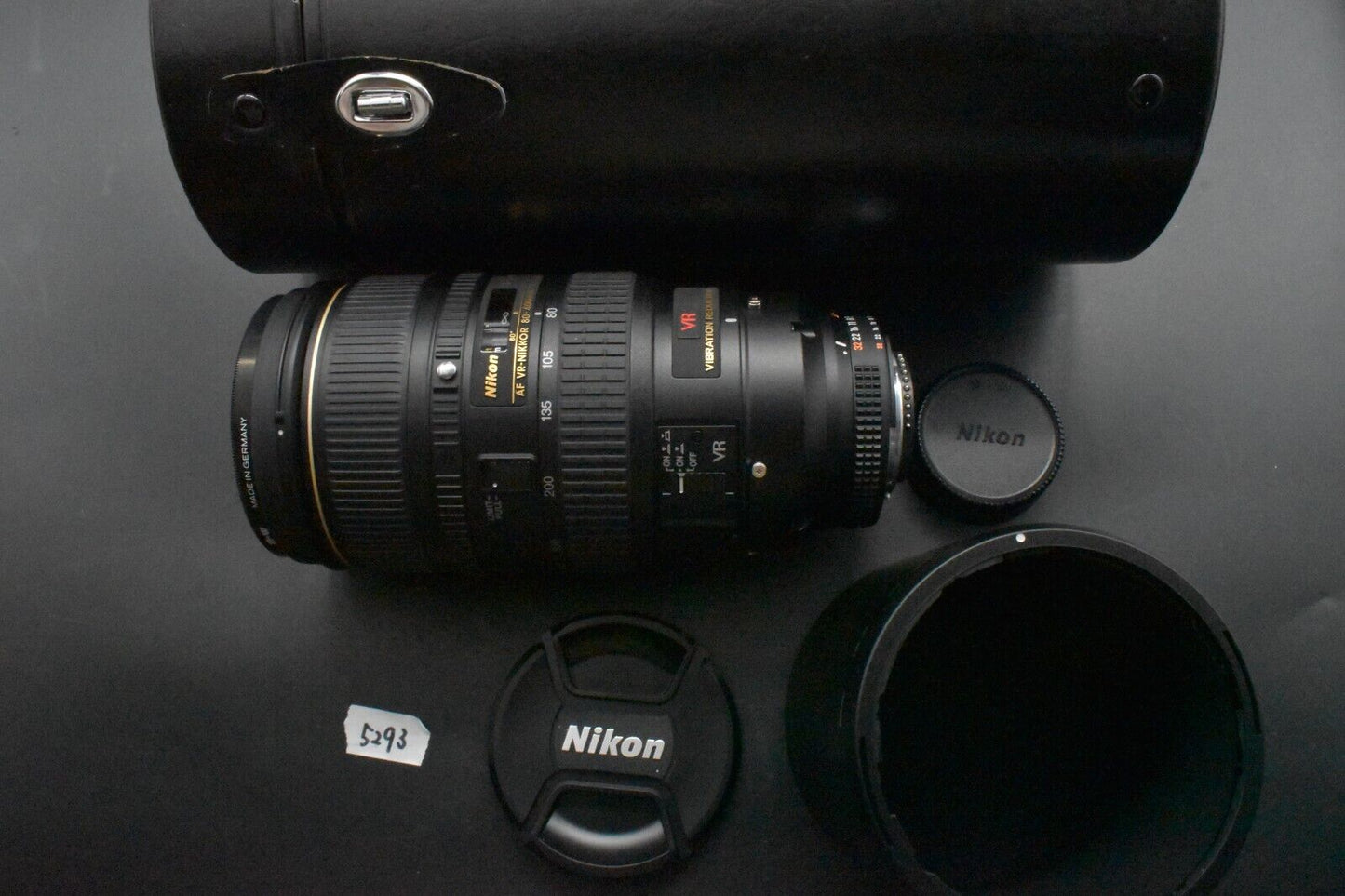 Nikon AF VR-NIKKOR 80-400mm F/4.5-5.6 D ED Zoom Lens From JAPAN 【TOP MINT!!】5293