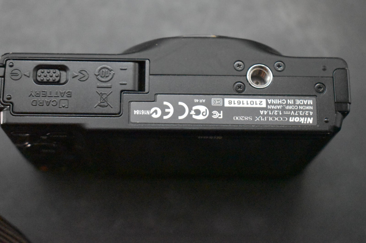 [1 Yr Warranty] Nikon COOLPIX S8200 Black Digital Camera Compact Japan 6399