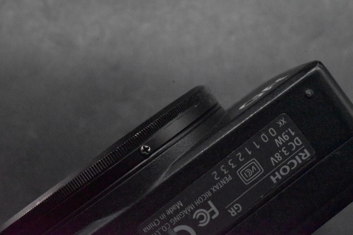 RICOH GR 16.2MP Digital Compact Camera Black JAPAN [ALMOST MINT] #5104