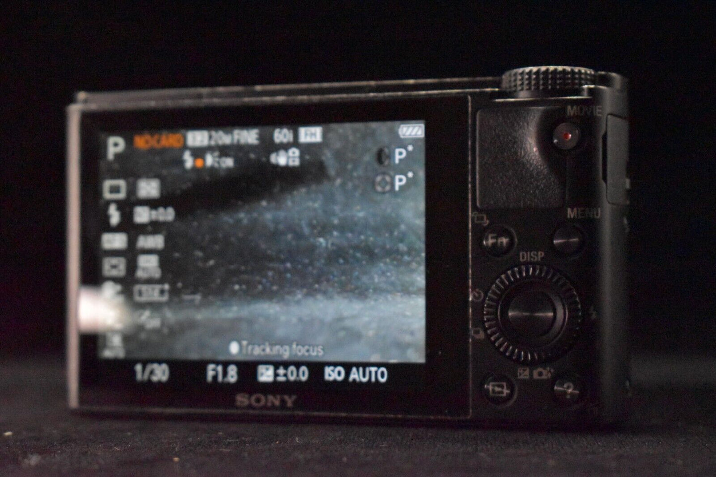 ENGLISH OK! Sony Cyber-Shot DSC-RX100 20.2MP Digital Camera 6545