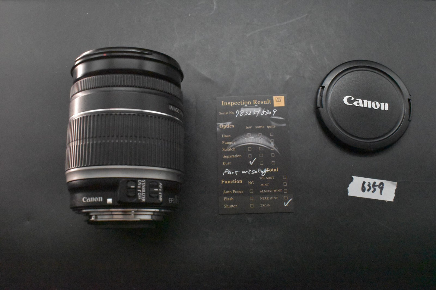 [1 Yr warranty] Canon EF-S 18-200mm f/3.5-5.6 IS Wide Angle Zoom AF Lens 6359