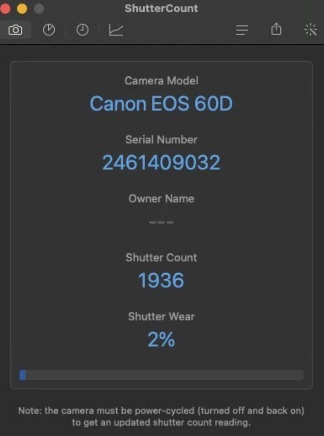 [1 Yr warranty] Canon EOS 60D 18.0MP DSLR Digital SLR Camera Pre-owned 6642