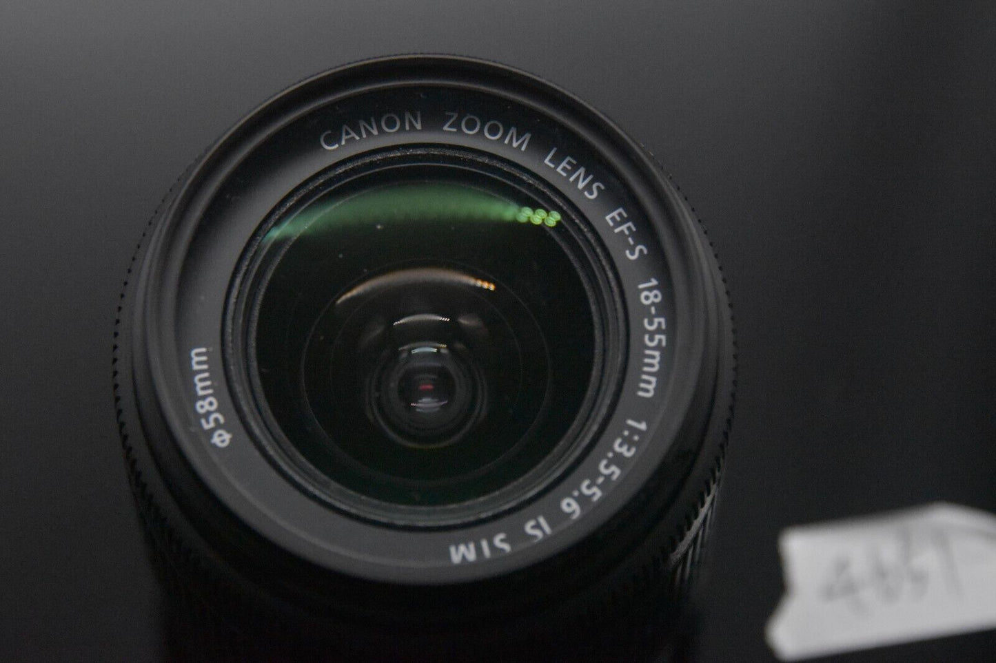 2 Lenses! Canon Eos Kiss X7 18-55mm & 55-250mm DSLR Camera Black From Japan 4651