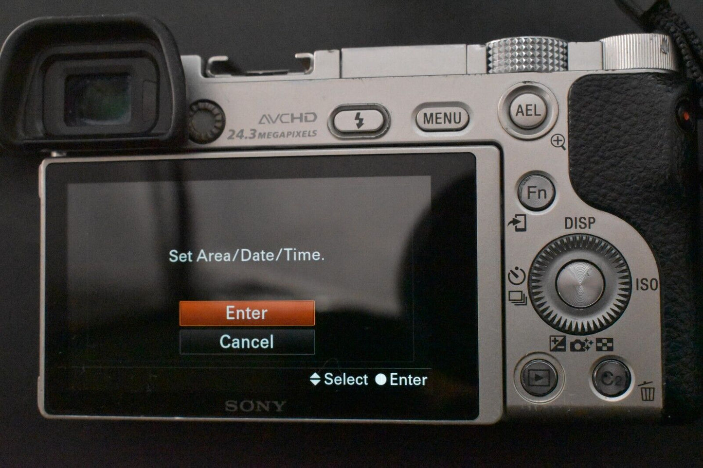 Sony alpha a6000 Digital Mirrorless Camera with Lens Silver [N MINT] 5368-5371