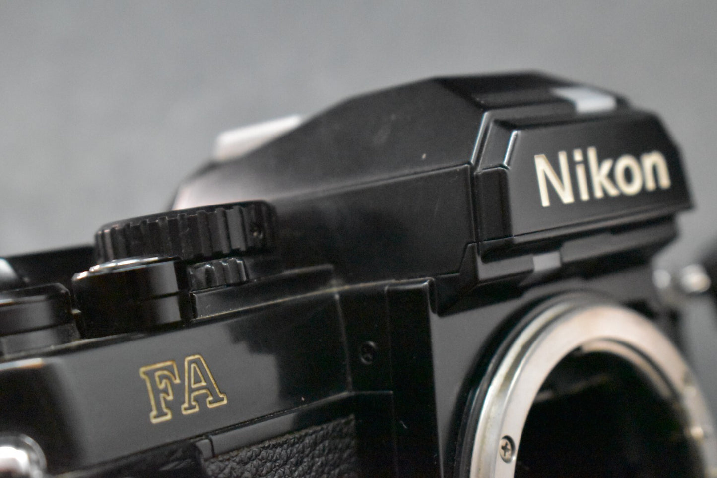 [1 Yr Warranty] Nikon FA Black 35mm SLR Film Camera Body + Lens From Japan 6464