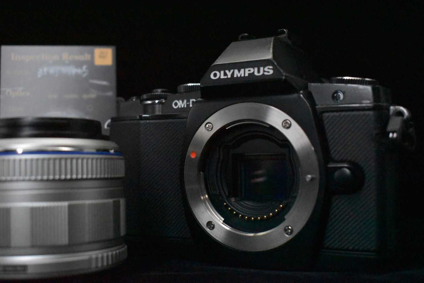 [1 Yr warranty] Olympus OM-D E-M5 Mirrorless Digital Camera with Lens Black 6702