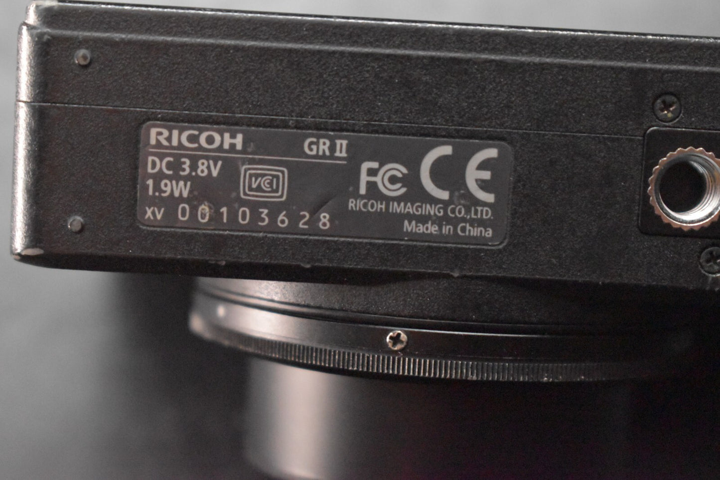 [1 Yr warranty] RICOH GR II 16.2 MP Compact Digital Video Camera 6571