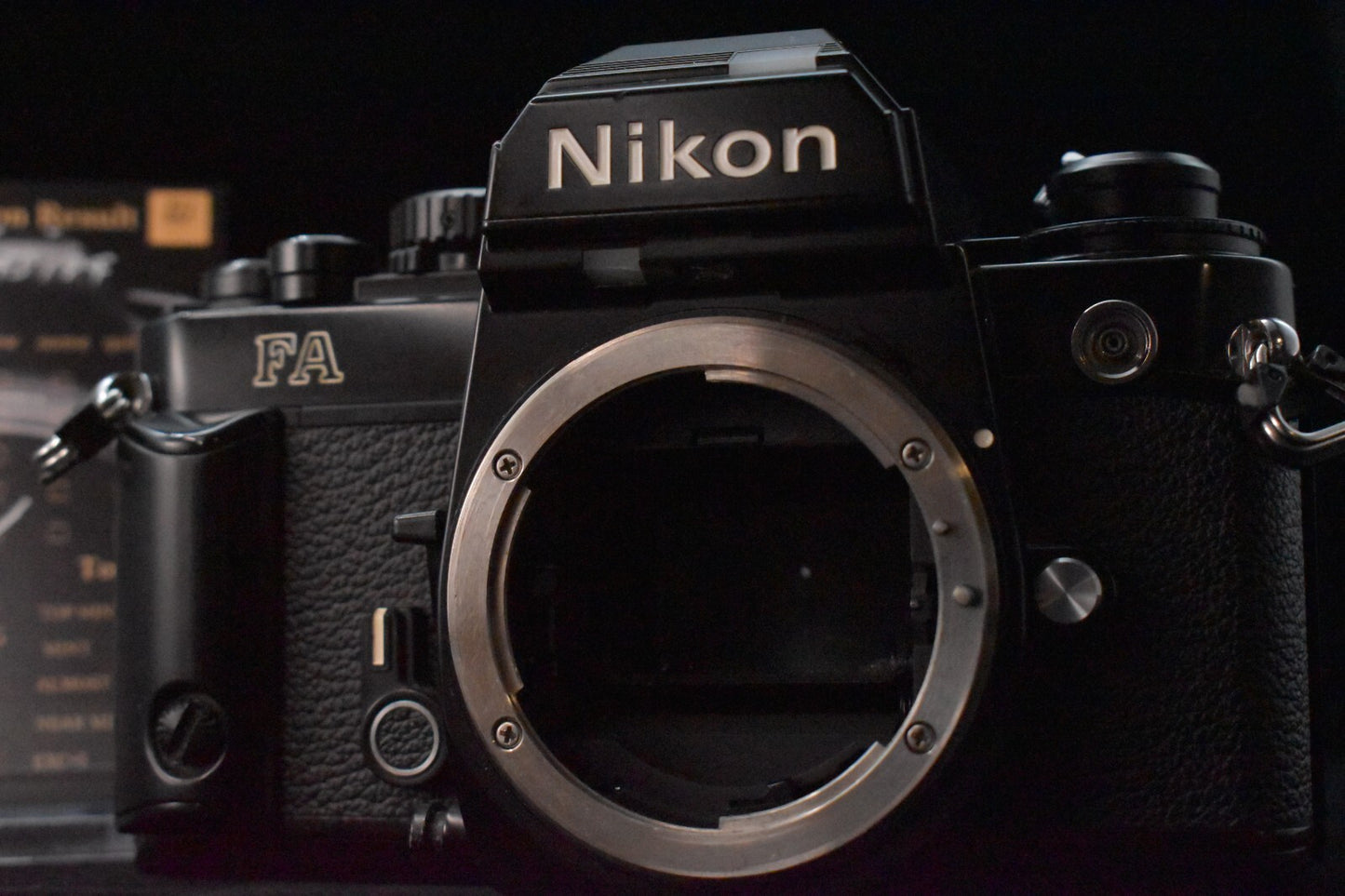 [1 Yr Warranty] Nikon FA Black 35mm SLR Film Camera Body From JAPAN 6113
