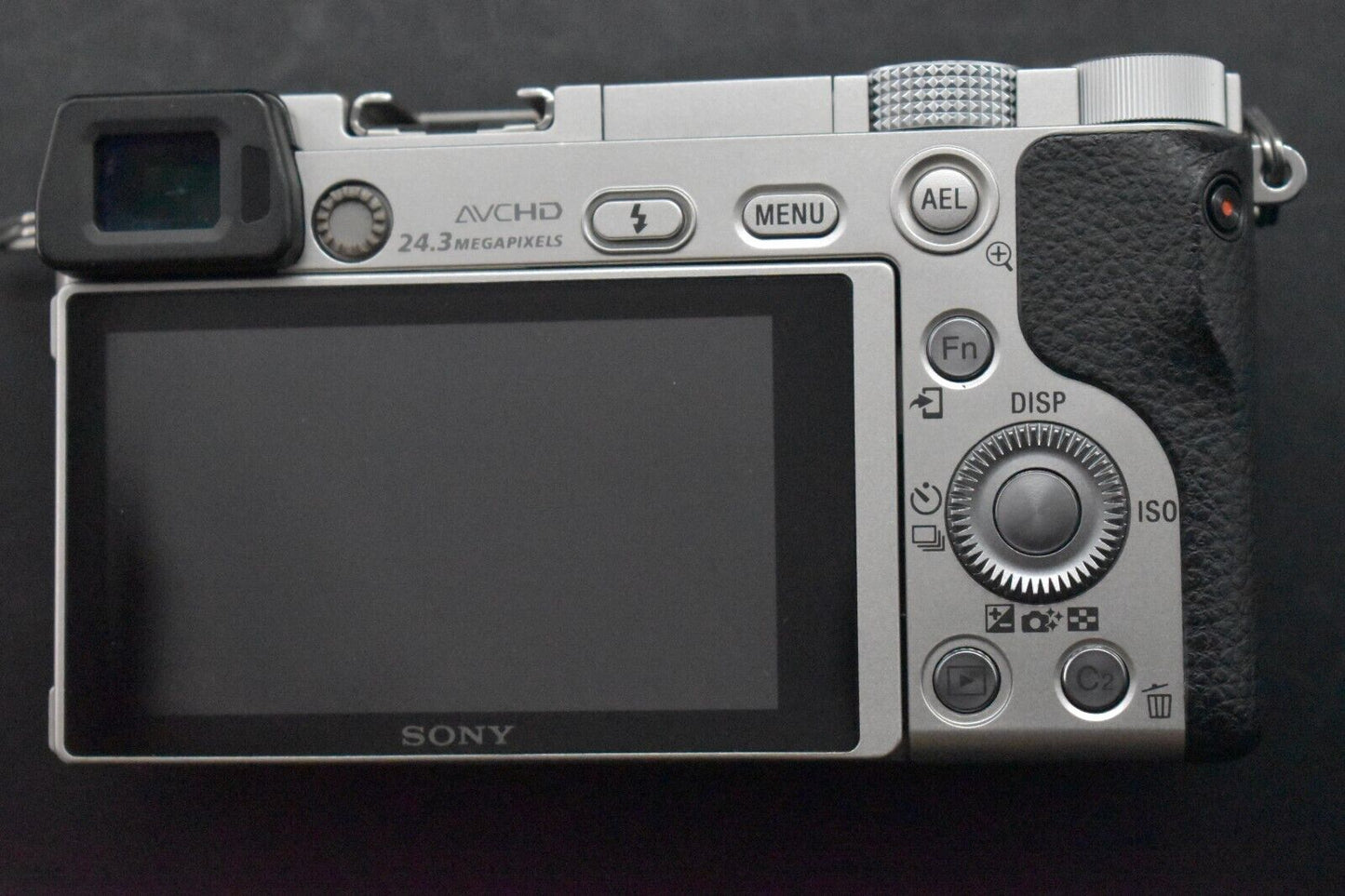 Sony alpha a6000 Digital Mirrorless Camera with Lens Silver [N MINT] 5368-5371