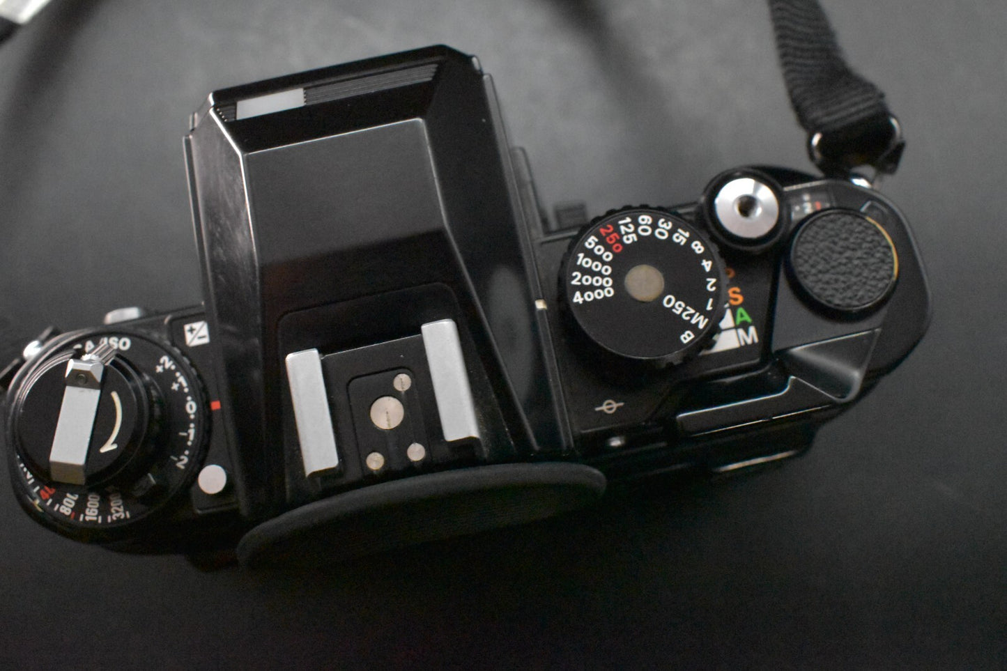 [1 Yr Warranty] Nikon FA Black 35mm SLR Film Camera Body + Lens From Japan 6464
