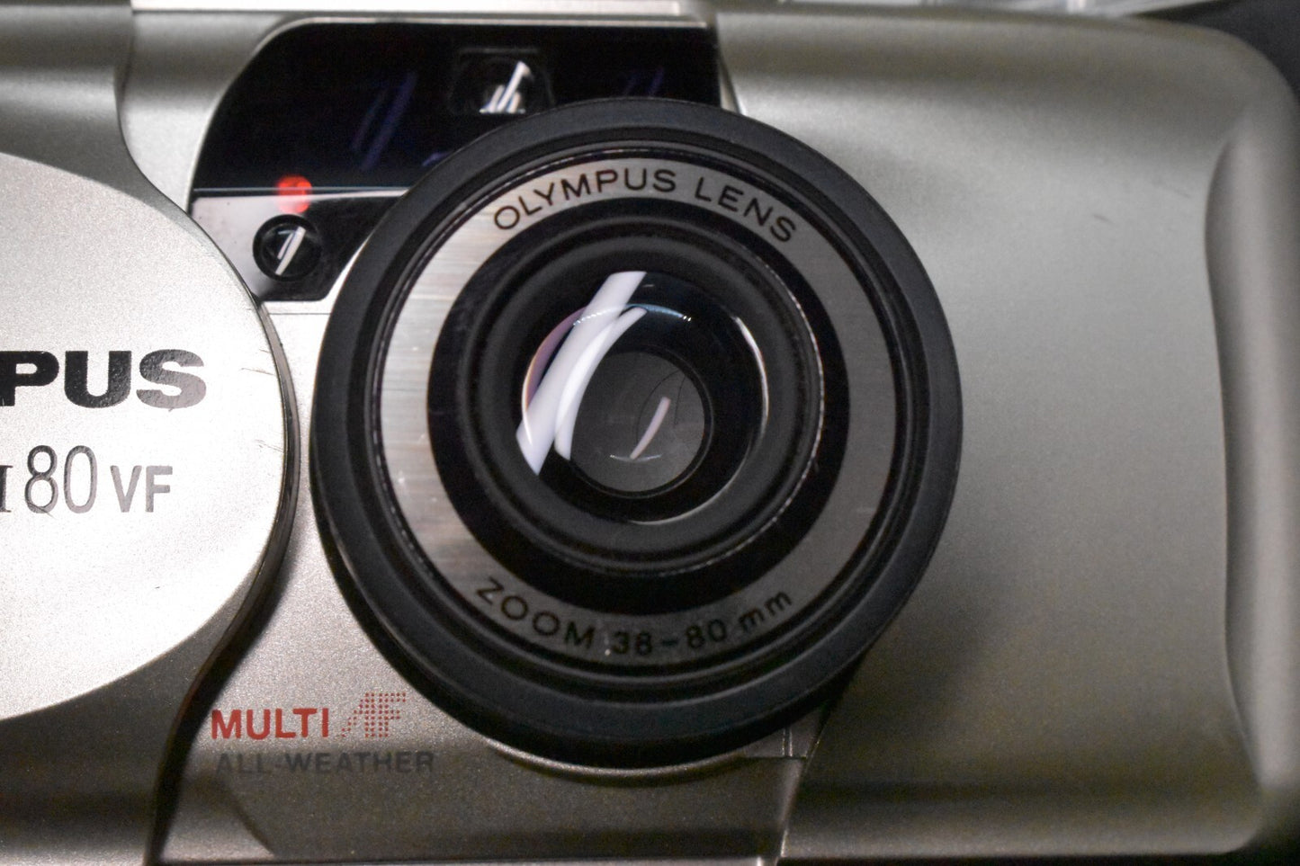 [1 Yr Warranty] Olympus μ Mju II 80 VF Point & Shoot 35mm Film Camera JAPAN 6437