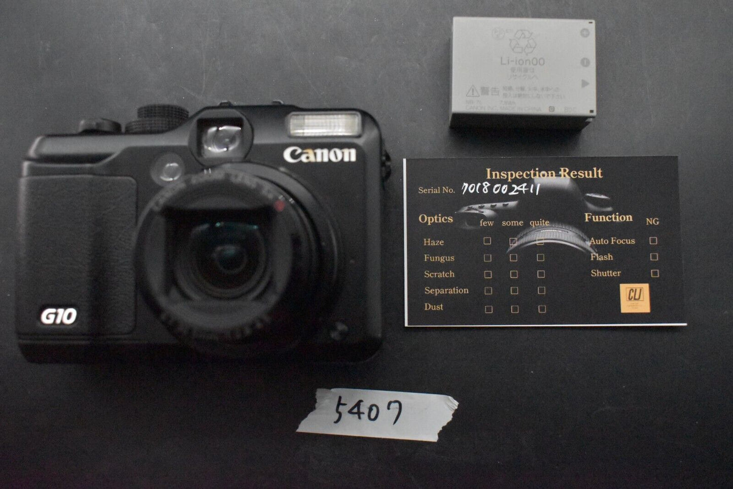 Canon PowerShot G10 14.7MP Compact Digital Camera Black [MINT] #5407