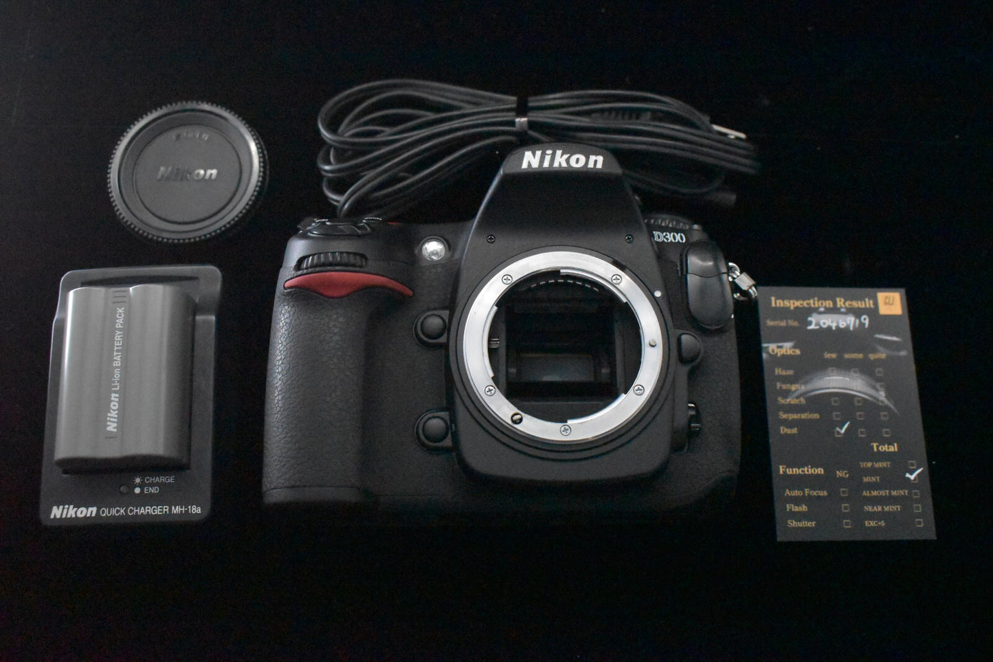 [1 Yr Warranty] Nikon D300 12.3MP Digital SLR Camera Body From Japan 6836