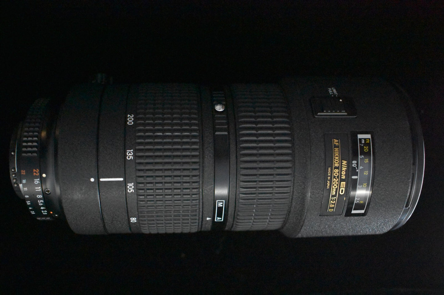 [1 Yr warranty] Nikon Zoom NIKKOR AF 80-200mm F/2.8 D ED New Lens 6723
