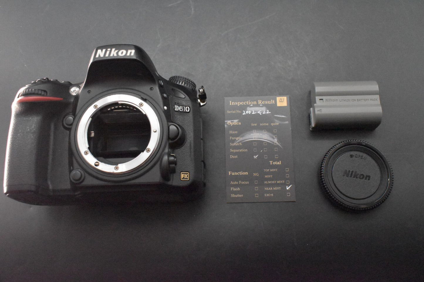 [1 Yr warranty] Nikon D610 DSLR Digital SLR Full Frame Camera Used 6328