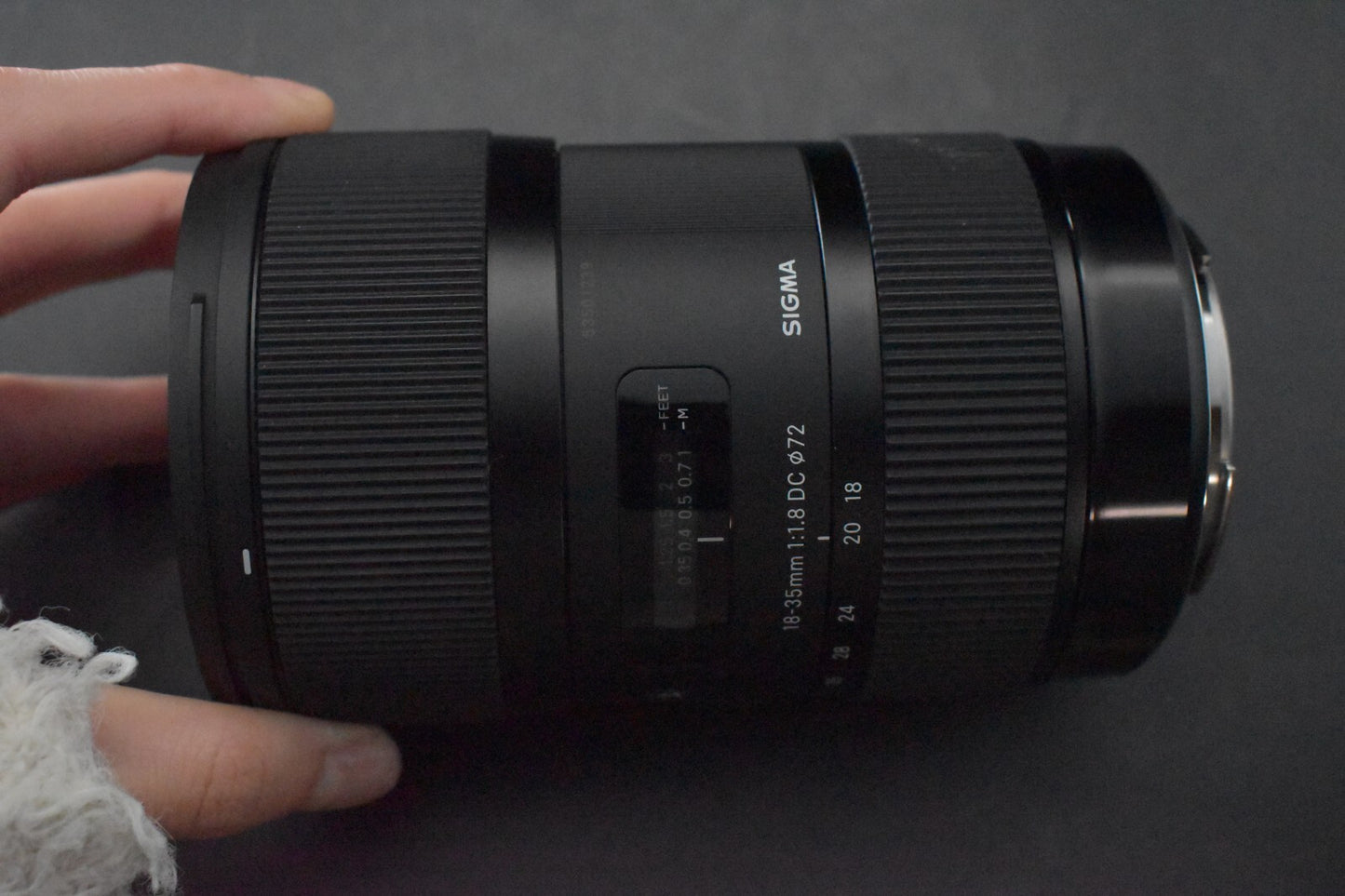 [1 Yr Warranty] Sigma 18-35mm F/1.8 DC HSM Lens For Canon EF mount #6164