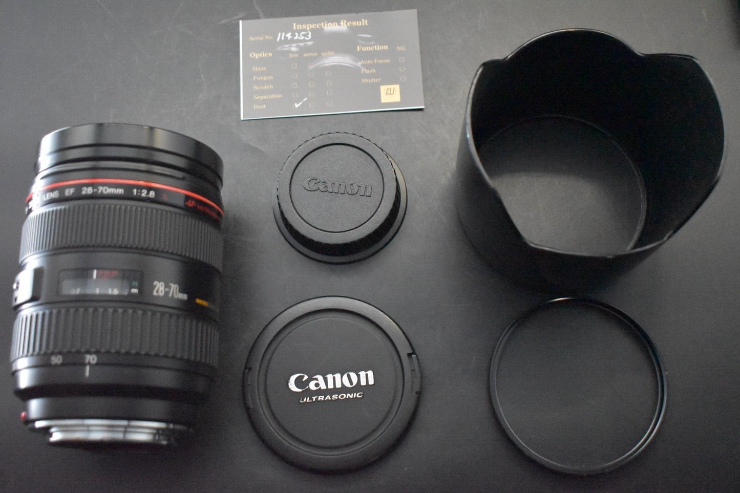 Canon EF 28-70mm f/2.8 L USM AF Lens For EOS EF Mount Used [MINT] 5491