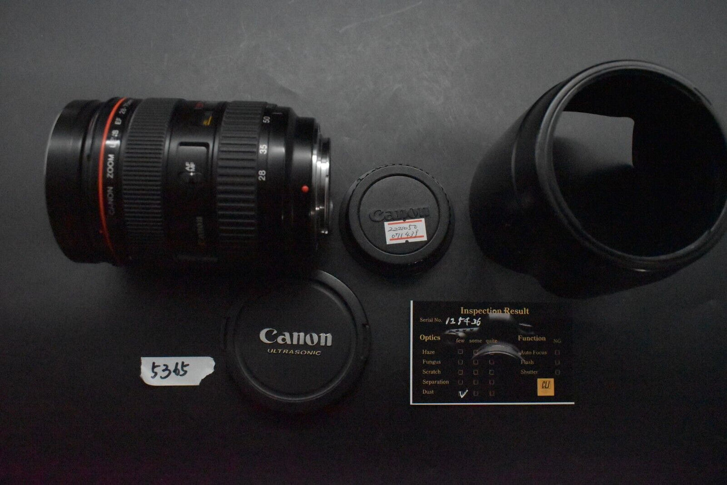 Canon EF 28-70mm f/2.8 L USM AF Lens For EOS EF Mount Used [MINT] 5491